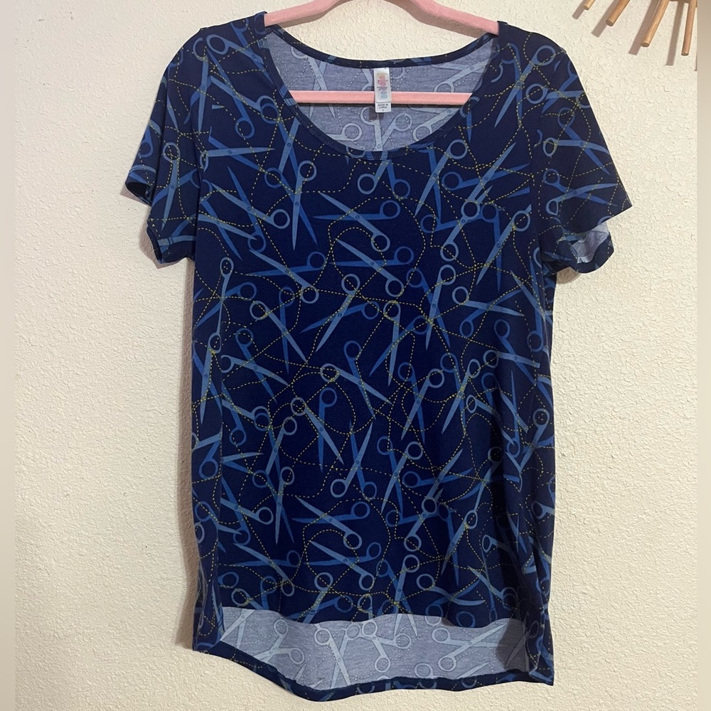 Lularoe Shears Scissors Top